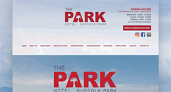 Desktop Screenshot of parkhotelmotel.com